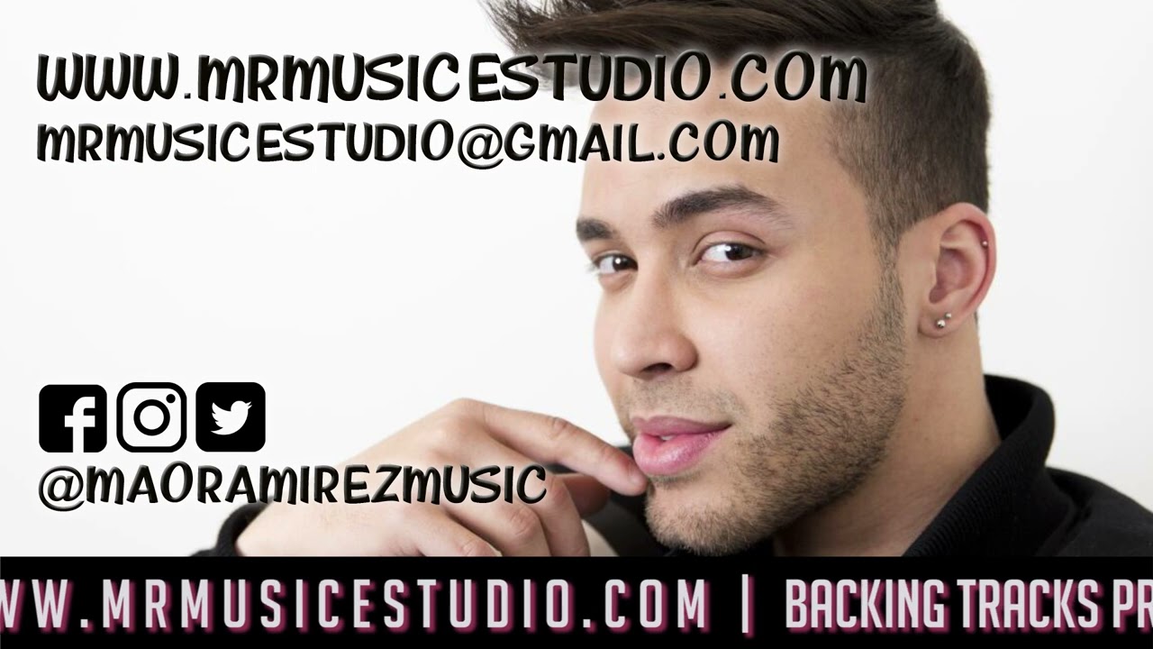 Stand by me Prince Royce Pista instrumental Backing track Chords