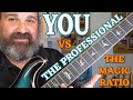 The MAGIC RATIO:  The Difference Between YOU & A PROFESSIONAL Soloing Over Cool Chord Progressions.