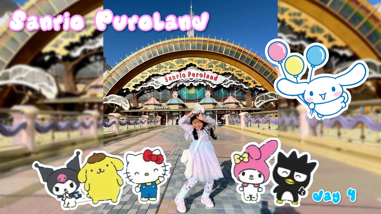 Tokyo 2025 🌸 // Day 4 // Sanrio Puroland 🎀 // Vlog22💜