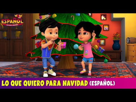 Nursery Rhymes | All I want for christmas | Vir The Robot Boy |Canciones para niños |WowKidz Español