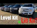 Level Kit vs Lift Kit Ford F150 Truck