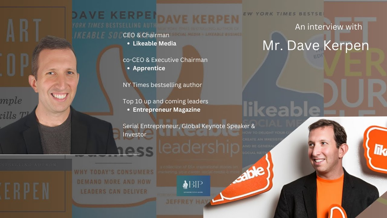Dave Kerpen | CEO & Founder of Likeable Media | From Obscurity to Success
