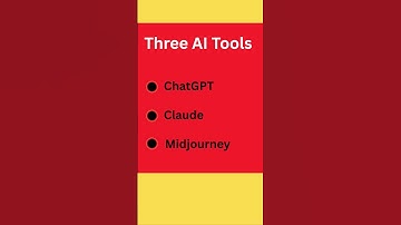 Three AI Tools 👀 That Makes Your Life Easier❤