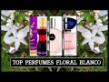 TOP 10 PERFUMES CON FLORES BLANCAS ESPECTACULARES - Colaboración con @Maria Carattini - SUB