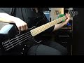 【Red Hot Chili Peppers】「Stone Cold Bush」を真面目に弾いてみた【Bass cover】:w32:h24