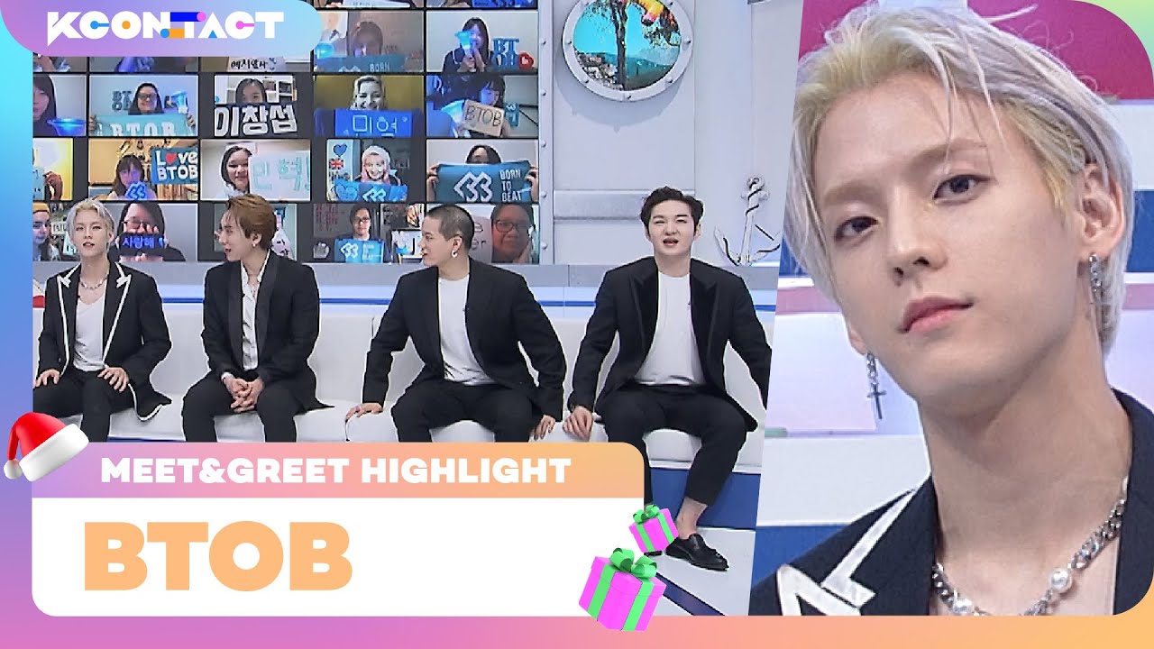 BTOB (비투비) | MEET&GREET HIGHLIGHT | S4 | KCON:TACT SPECIAL WEEKS 🎅