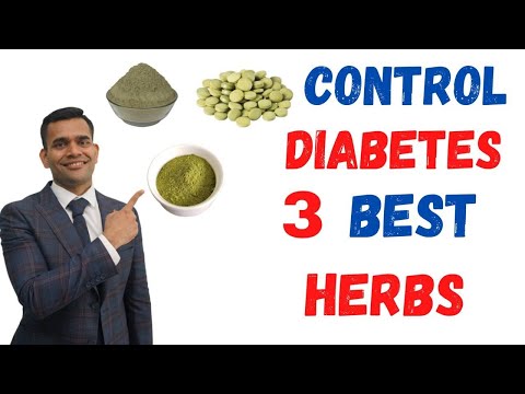 3 Best Herbs To control Diabetes | 3 Best Ayurvedic Herbs For Diabetes - Dr. Vivek