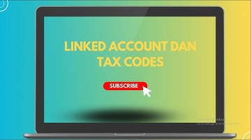 MYOB Melakukan Edit Linked Account dan Tax Codes PT. Bank Srikandi