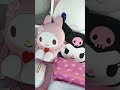  comment if this is you and sanrio stuffs sanriocharacters cinnamoroll kawaii kuromi mymelody