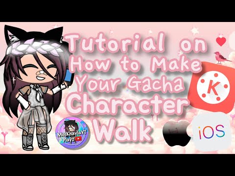 How to Animate Walk a Gacha Character  Gacha Life Basic Editing Tutorial  Video 