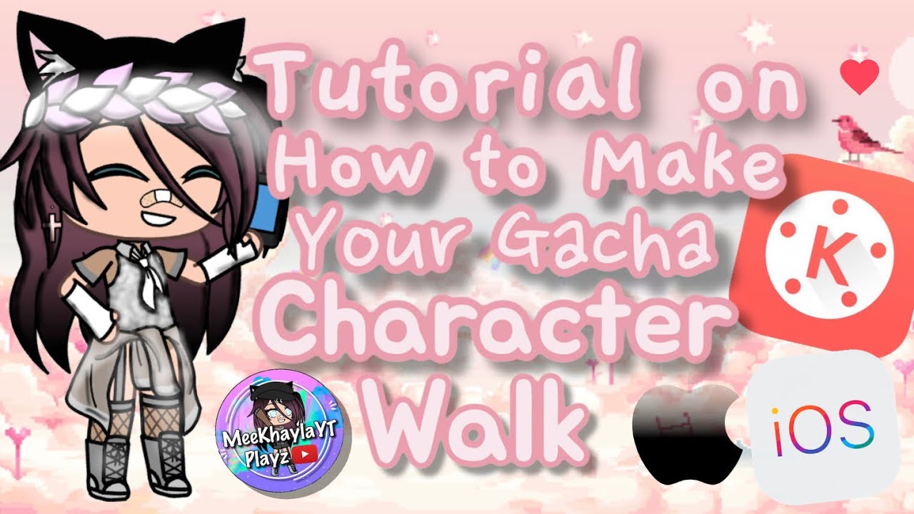 How To Animate Walk A Gacha Character Gacha Life Basic Editing Tutorial Video Youtube