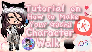 How To Animate Walk A Gacha Character Gacha Life Basic Editing Tutorial Video Youtube