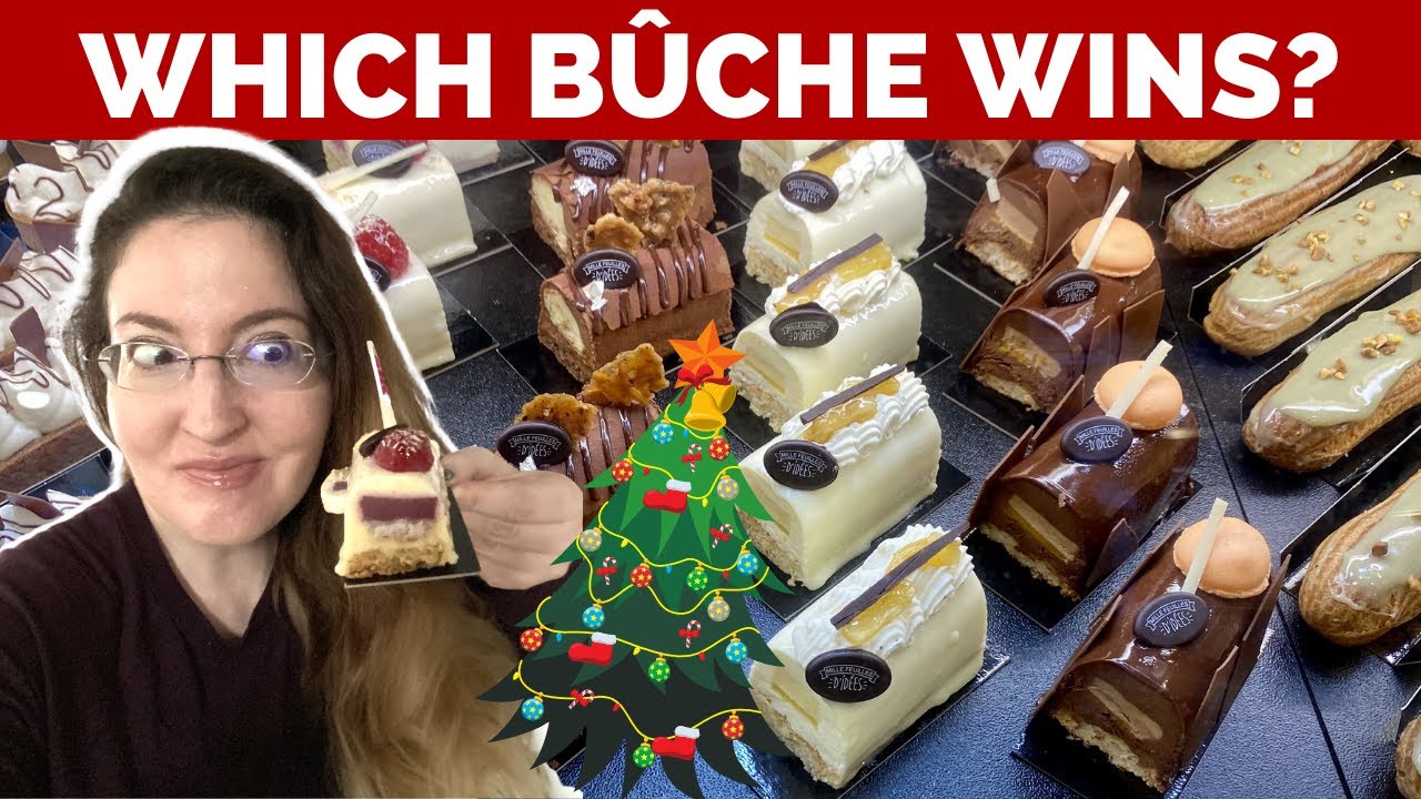 French Christmas desserts: Taste-testing 4 bûches