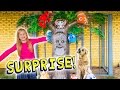 Exploring Surprise Toys and Eggs with the Assistant and Ryan the Dog