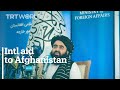 Afghanistans acting foreign minister muttaqi holds news conference