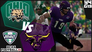 NCAA Football 14 Minnesota State Mavericks Dynasty- Year 4 MAC Championship vs Ohio Bobcats