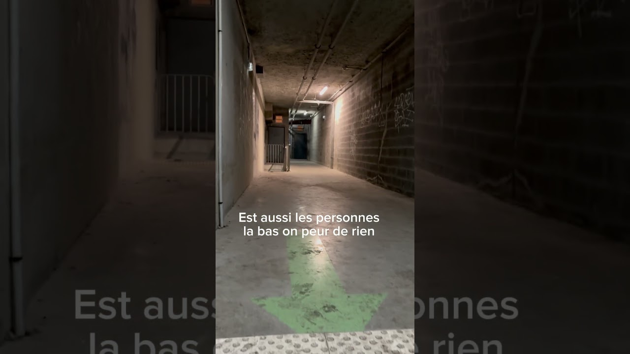 Urbex des sous sol d’un centre commercial sous alarme 