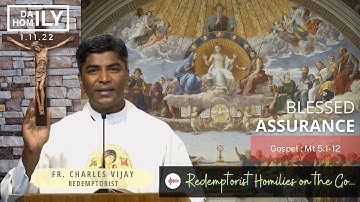 Homily - BLESSED ASSURANCE (1 November, 2022) - Fr. Charles Vijay Kumar CSsR