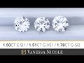 ROUND CUT DIAMOND 1 50 Ct Round Diamond Color Grade Diamond Size Comparison For Adrian ROUND CUT DIAMOND 1 50 Ct Round Diamond Color Grade Diamond Size Comparison For Adrian