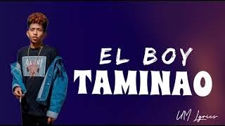 El Boy - Taminao ( lyrics video by um lyrics )