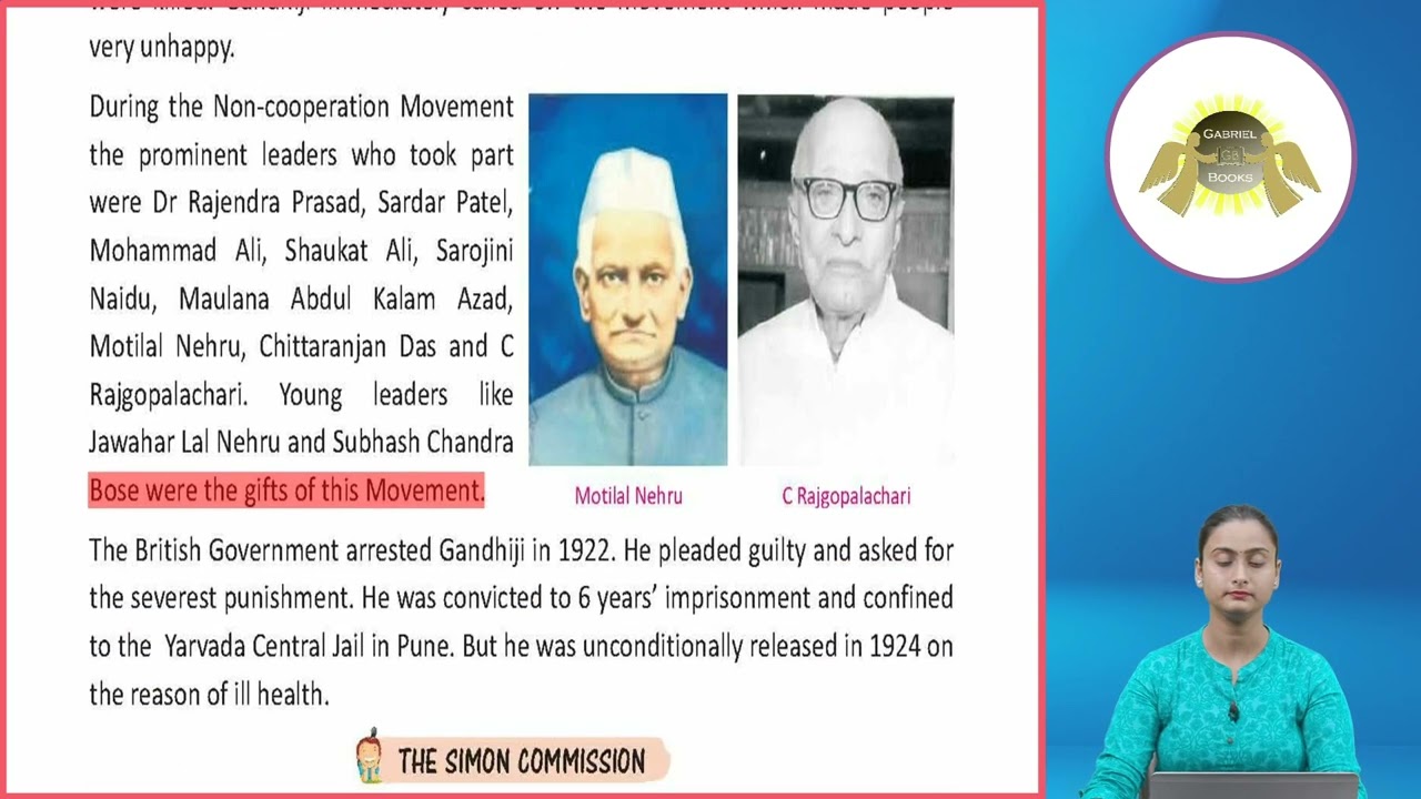 Ch 18 | Gabriel Books | SST | Class 5 | India Wins Freedom | For children