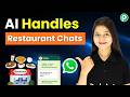 Restaurants Are Replacing Manual WhatsApp Replies with AI — Here's Why