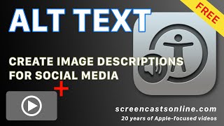 Making Your SOCIAL MEDIA Images Accessible: ALT TEXT Tutorial for Facebook, Mastodon & More screenshot 5