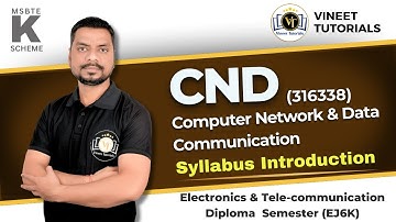 CND (316338) Syllabus Discussion | Diploma ENTC 6th Semester | Vineet Sir | Vineet Tutorials