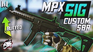 Warface SIG MPX SBR Custom - Body spray burst weapon || 2x PTB