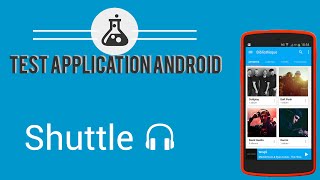 Shuttle Music Player - Test Application Android screenshot 4