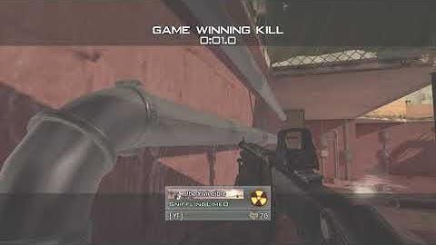 MW2 - SPAS-12 Game Winning Kill On Highrise [2020]