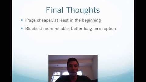 Bluehost vs iPage Review