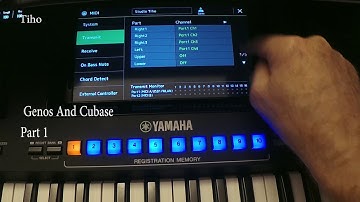 Genos And Cubase   Studio Recording   Part 1   Studio Snimanje   1 dio