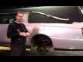 Hearse repairs. Installing proper shocks