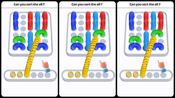Slinky Jam 3D - Sort puzzle Game Android Gameplay