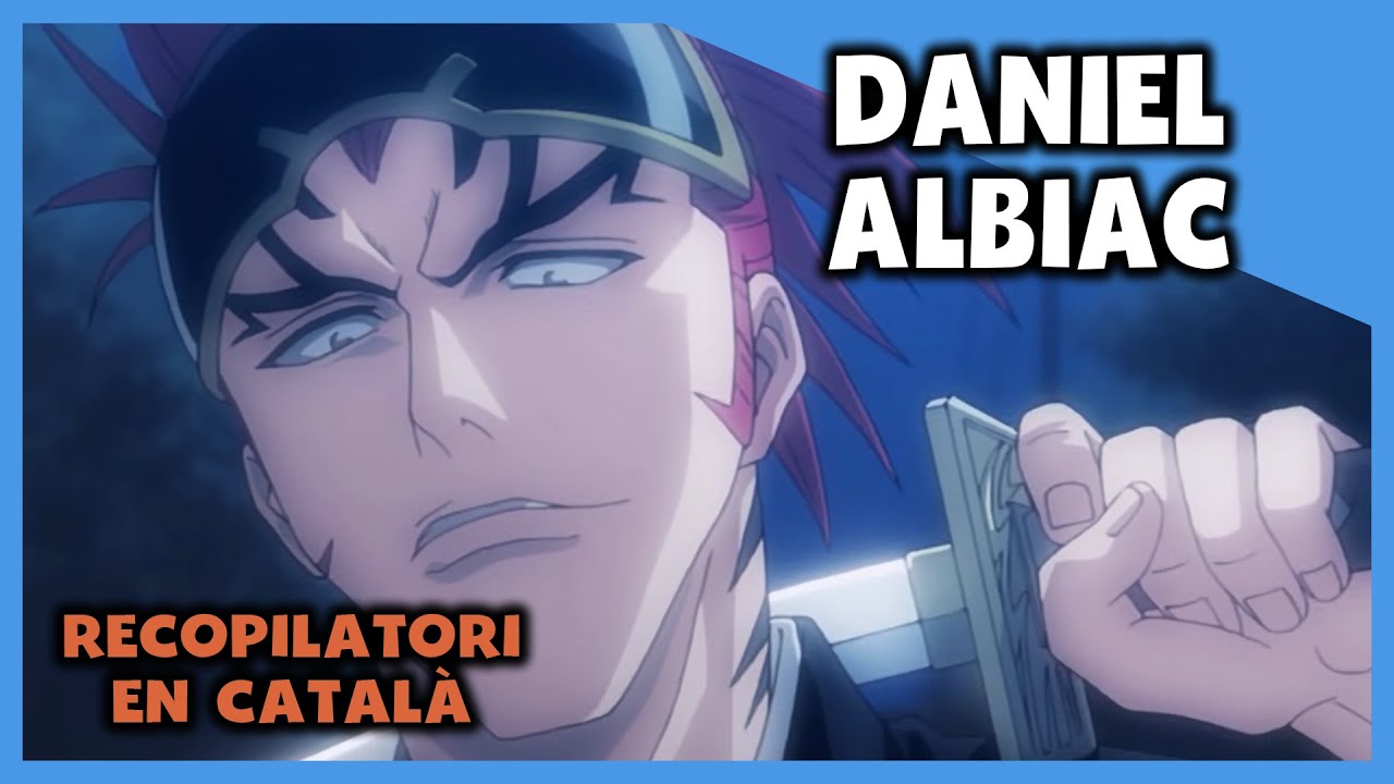 DANIEL ALBIAC DOBLANT ALTRES SÈRIES D'ANIME