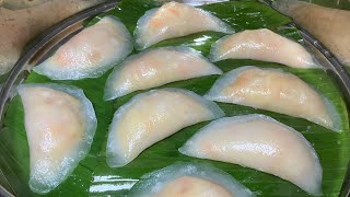 水晶沙葛菜粿 晶莹剔透 | 简易版制作方法 | Crystal Dumplings Recipe | How to Make Crystal Chai Kueh