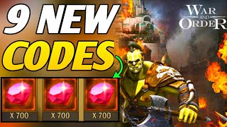 Famous War And Order Gift Codes 2023 - War And Order Redeem Codes 2023 - War And Order Codes Wealth