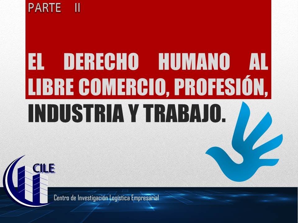 Derecho A La Libertad De Trabajo Profesion Industria O Comercio