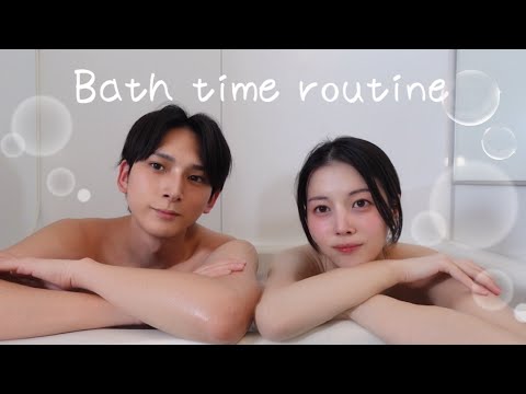 【バスタイムルーティン】2人のリアルに使ってるおすすめアイテム全部教えます🫧