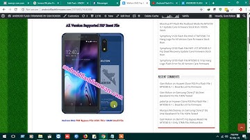 Walton EM2 Frp Bypass Reset File Sc9850 Android 8.1 Without Any Box