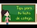 LISTA DE COTEJO - Video tutorial para elaborar instrumentos de medición educativa.