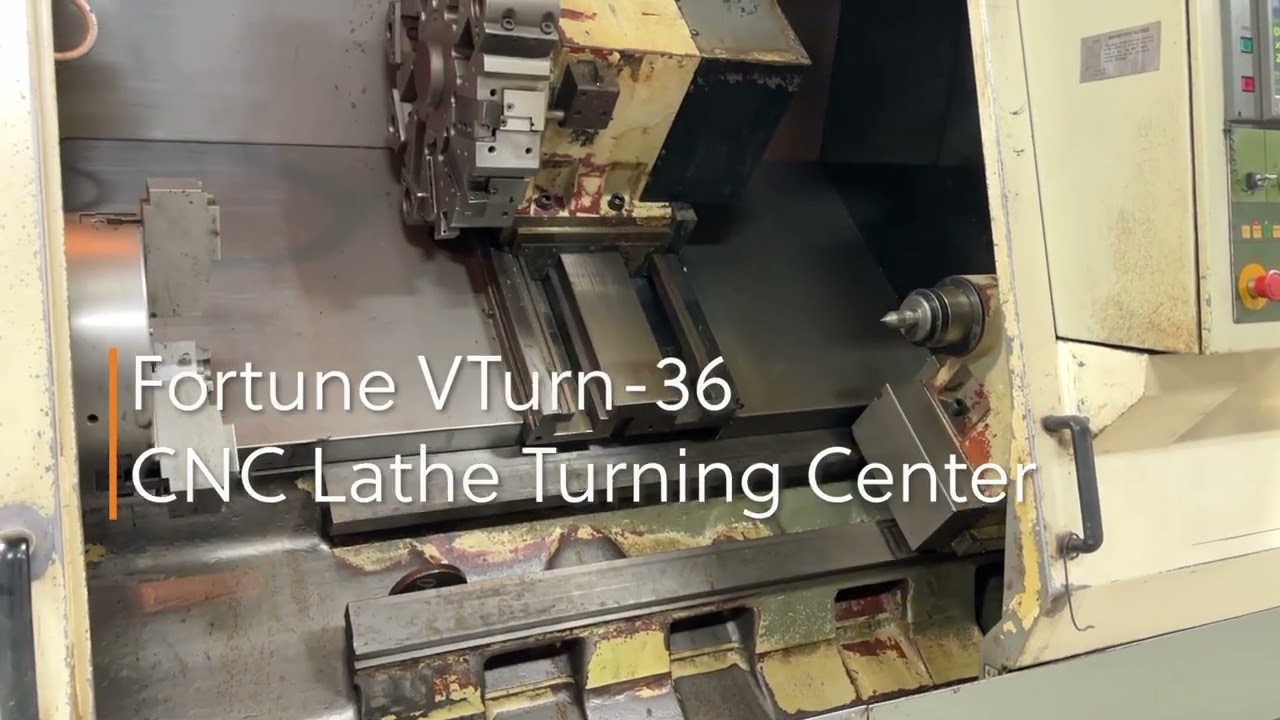 Fortune VTurn 36 CNC Lathe Turning Center - Auction Lot # 309