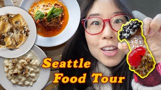 Italian Food Tour in USA 🍕 Pasta, Pizza & Seafood in Seattle screenshot 3