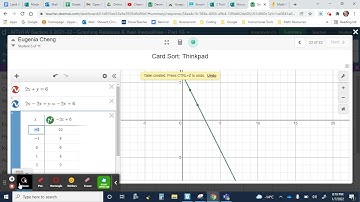 Creating a Table of Values from an Equation in Desmos