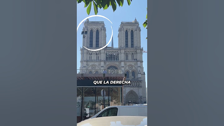 Sabías esto de la Catedral de Notre-Dame de París  #paris