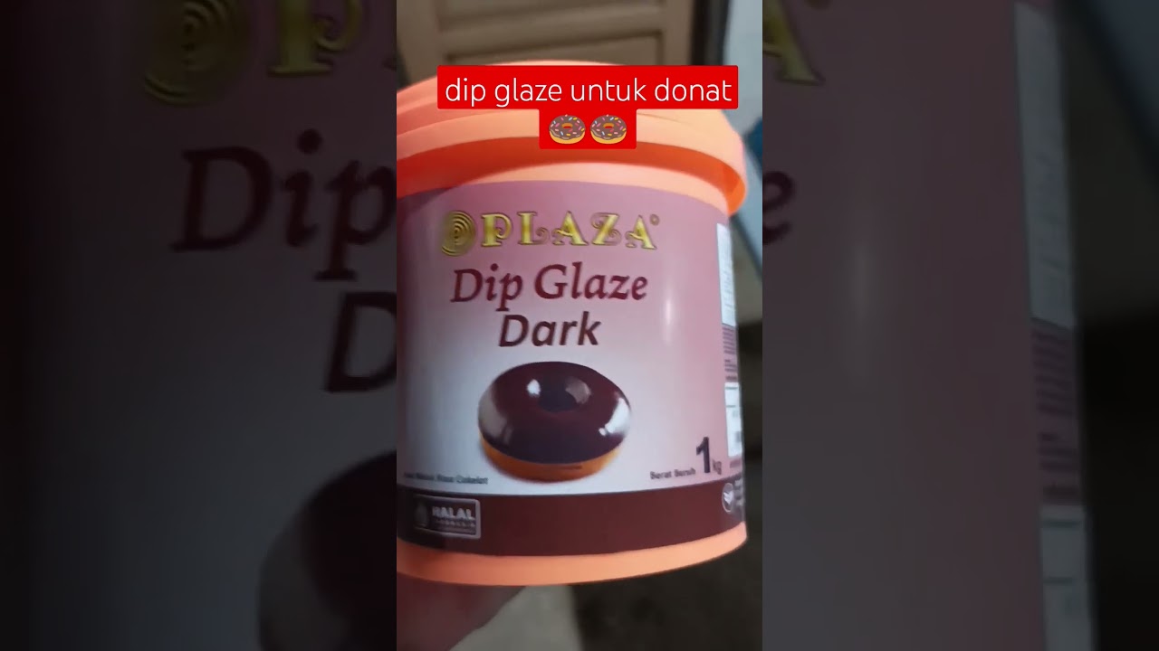dip glaze untuk donat🍩🍩