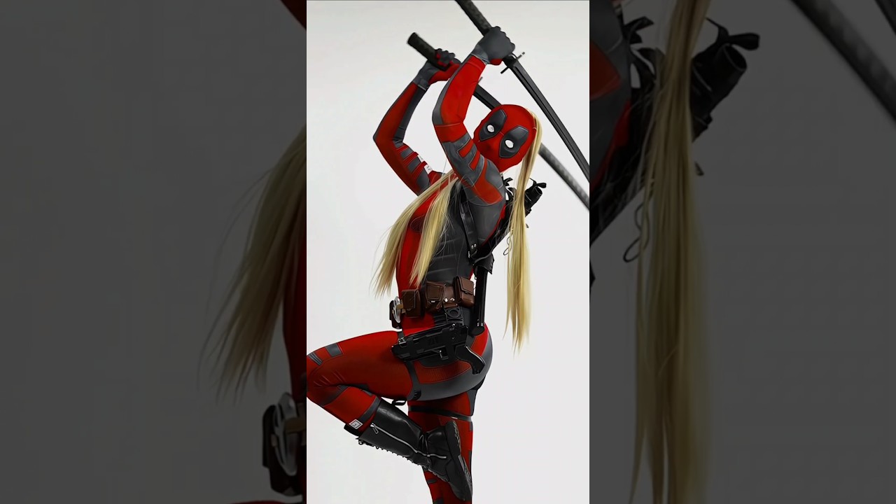 The Ladypool Transition You Didn’t Know You Needed!⚔️ Should I keep these Marvel transitions coming?