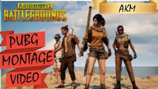 Pubg Game Play Montage Of Akm With Agent
