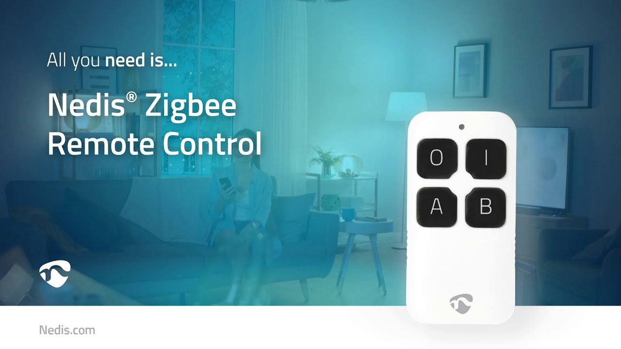 SmartLife Remote Control | Zigbee 3.0 | Number of buttons: 4 | Android™ /  IOS | White